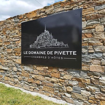 Le Domaine De Pivette Bed & Breakfast อาวร็องช์ ภายนอก รูปภาพ